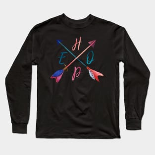 Boho Hope Arrows Long Sleeve T-Shirt